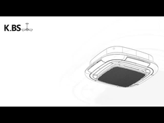 High End Bladeless Ceiling Fans Modern Smart Ceiling Fan With Lights And Remote Control