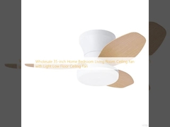 Wholesale   35-inch Home Bedroom Living Room Ceiling Fan with Light Low Floor  Ceiling Fan