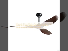 Wholesale  52-Inch Modern Aesthetic Reversible Airflow Ceiling Fan 6-Speed Adjustable Inverter DC Motor Energy-Saving AC Remote-Controlled