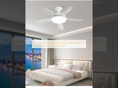 wholesale  360 Rotating Ceiling Fan ABS Blades 32 Inch Ceiling Fan With LED Light